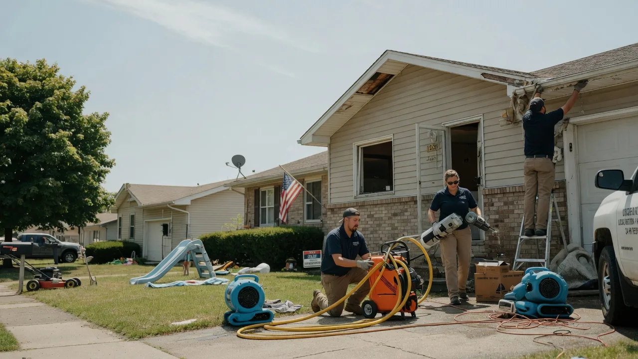 Water Damage Restoration in Tipton, MI near me
